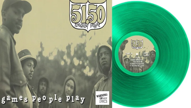 51.50 - Games People Play - Green [Colored Vinyl] (Grn)