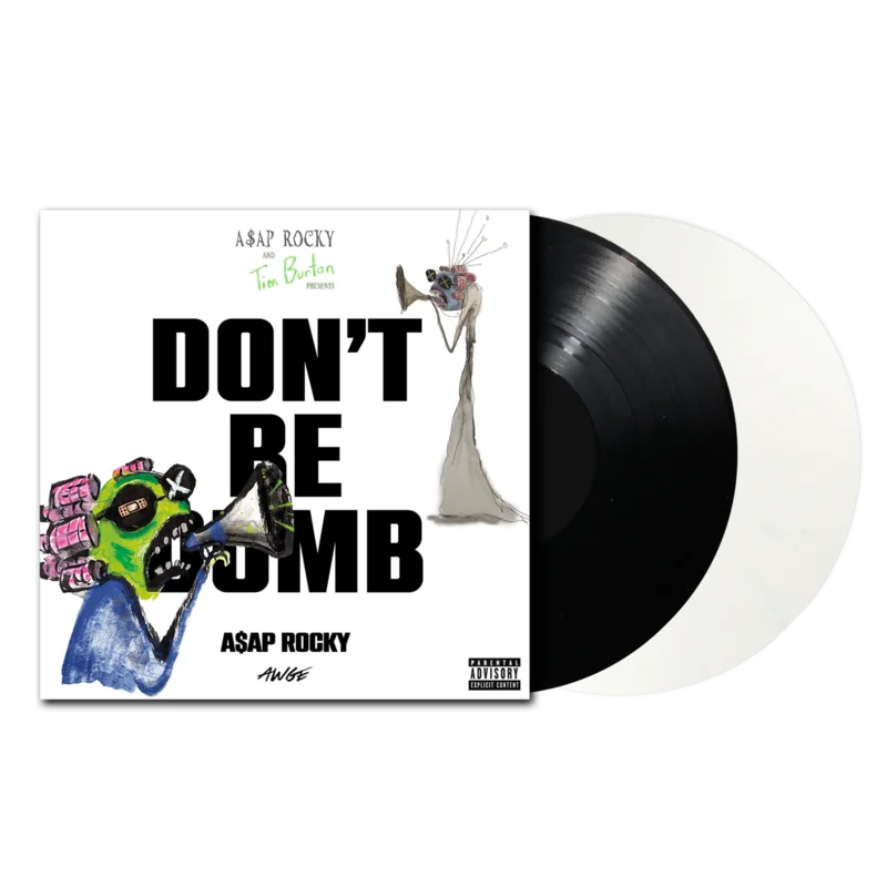 A$AP Rocky Don't Be Dumb Black & White 2LP