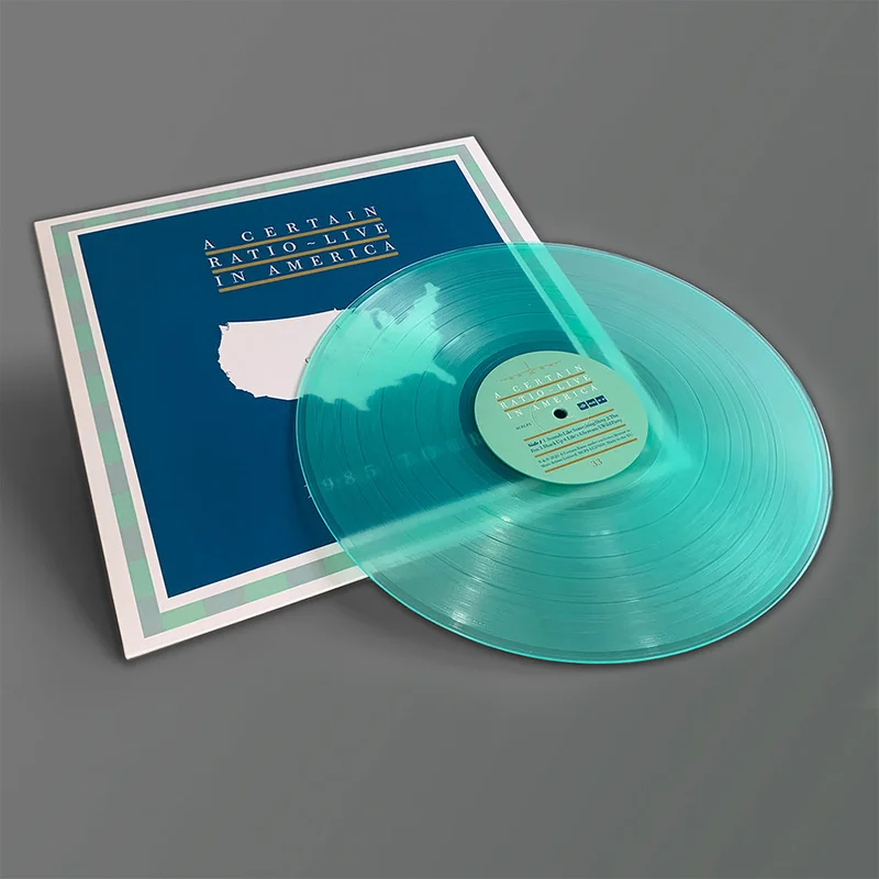A CERTAIN RATIO - Live in America (Reissue) - LP - 'Green Glass' Colour Vinyl