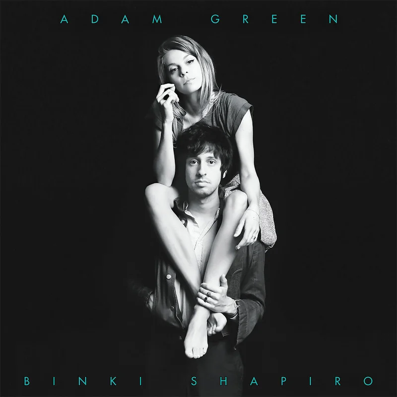 ADAM GREEN & BINKI SHAPIRO - Adam Green & Binki Shapiro (Reissue) - LP - 'Aqua' Colour Vinyl
