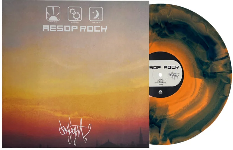Aesop Rock - Daylight - Orange/Blue (Blue) [Colored Vinyl] (Ep) (Org)