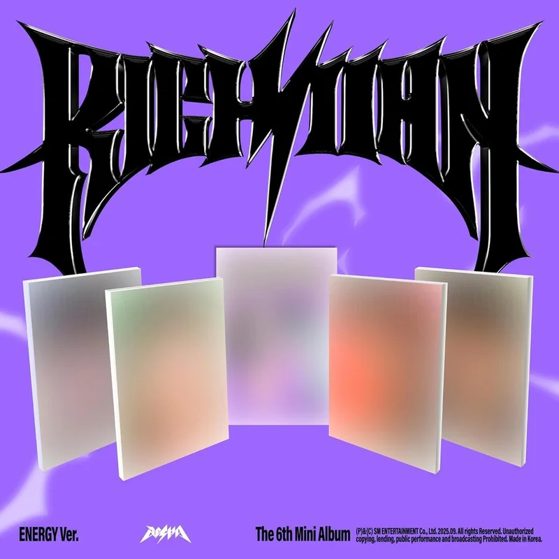 Aespa - 6th Mini Album Rich Man (Energy Ver.) (Post) [CD]