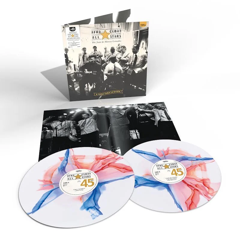 Afro Cuban All Stars - A Toda Cuba le Gusta (30th Anniversary Edition) (Red, White & Blue (Cuban Flag) Vinyl 2LP) PRE-ORDER