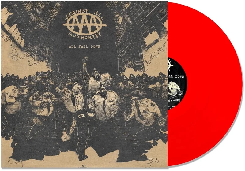 Against All Authority - All Fall Down - Red [Colored Vinyl] (Red) [Reissue]