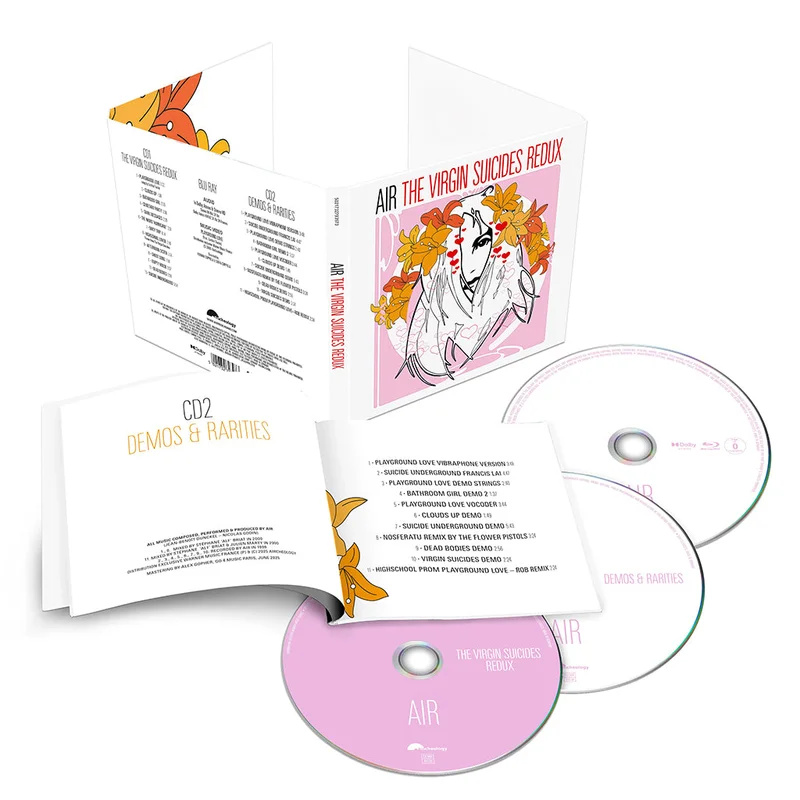 AIR - The Virgin Suicides Redux (25th Anniversary) - 2CD + Blu-ray Set