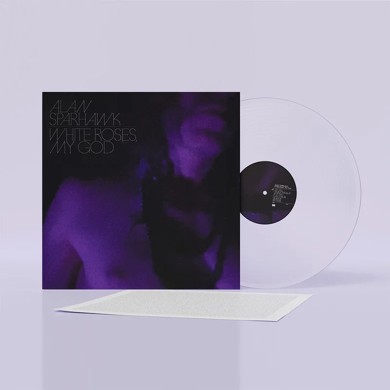 ALAN SPARHAWK - White Roses, My God (Loser Edition) - LP - Crystal Clear Vinyl
