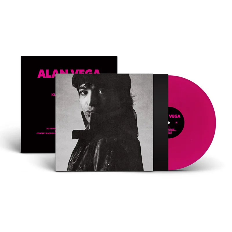 ALAN VEGA - Alan Vega (Remastered) - LP - Magenta Colour Vinyl [JAN 23]