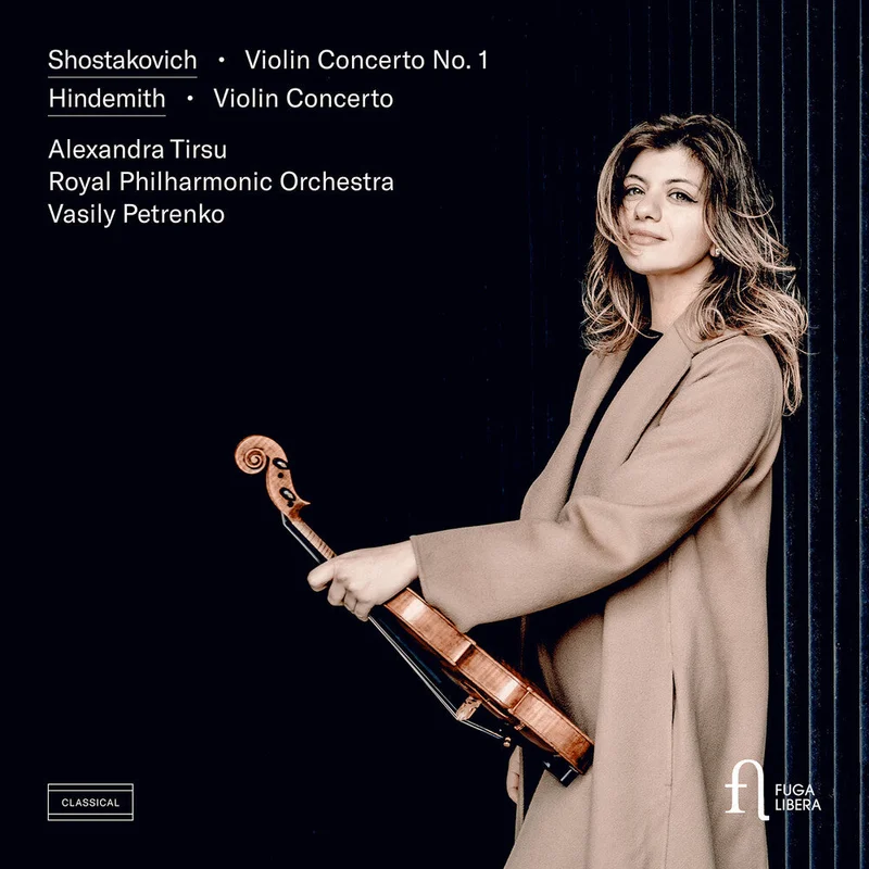 Alexandra Tirsu - Shostakovich: Vn Con No. 1: Hindemith: Vn Concerto [CD]