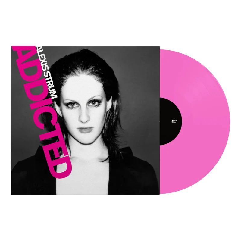 Alexis Strum Addicted Pink Vinyl FREE TOTE BAG AND SIGNED CARD