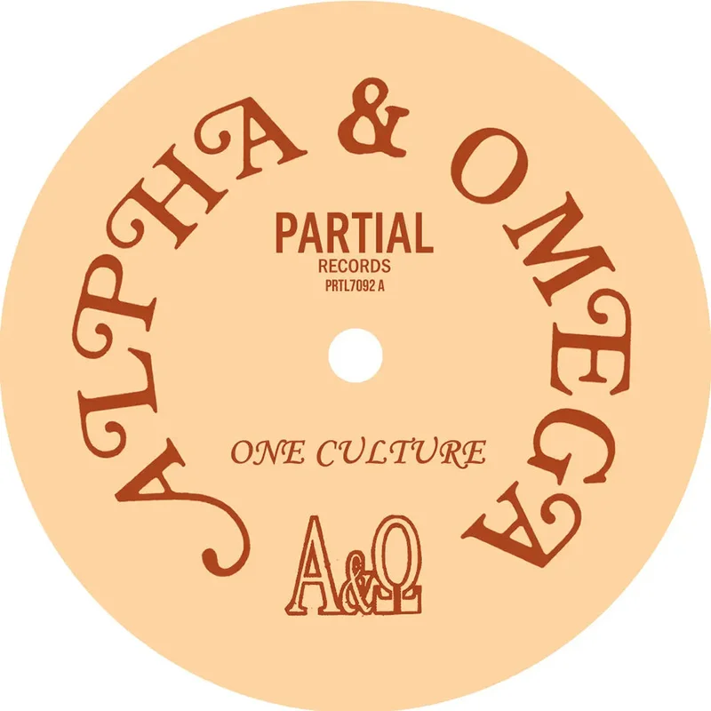 ALPHA AND OMEGA - One Culture - 7'' - Vinyl