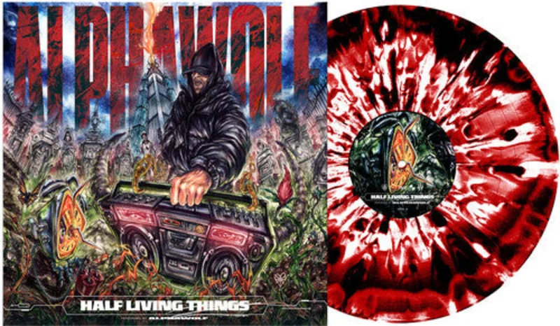 Alpha Wolf - Half Living Things [RED BLACK WHITE VINYL]