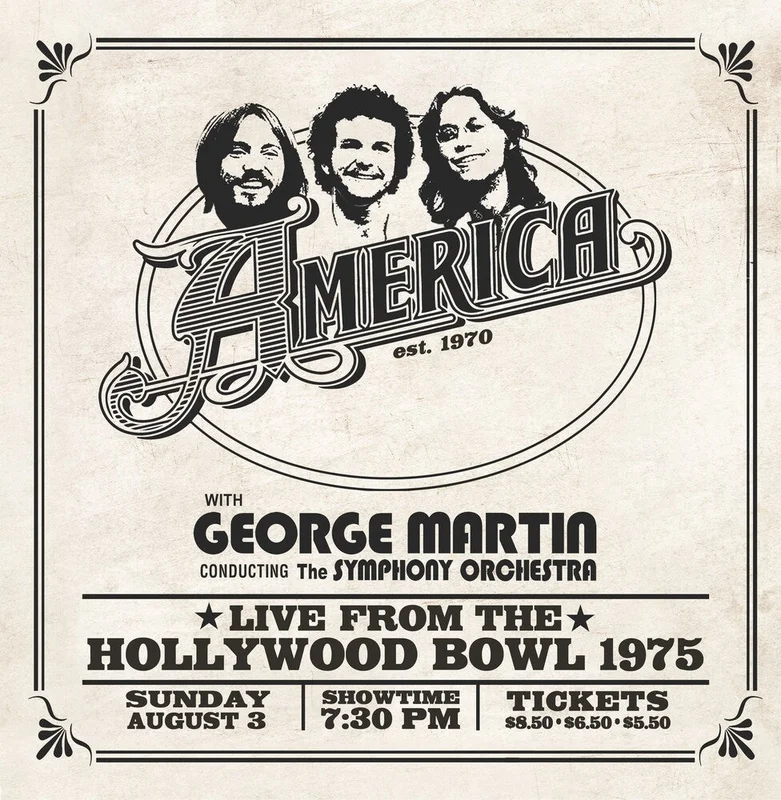 America - Live from the Hollywood Bowl 1975 - LP