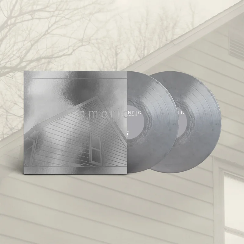 AMERICAN FOOTBALL - American Football (25th Anniversary Remastered Edition with 24-page booklet) - 2LP - Deluxe Silver Vinyl