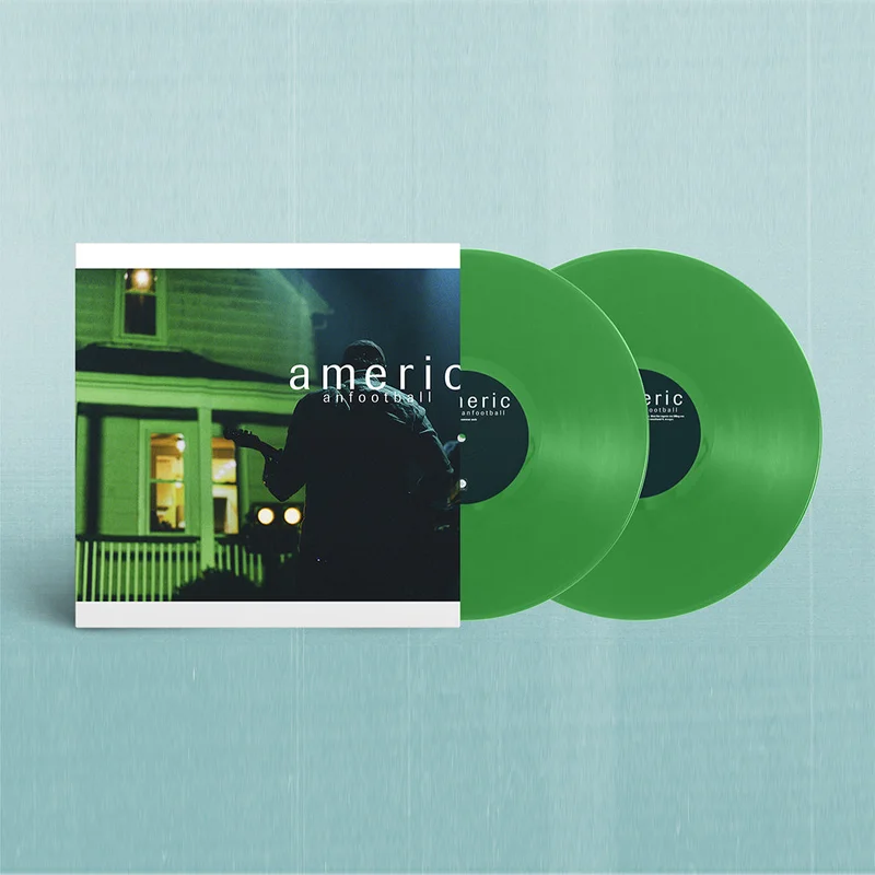 AMERICAN FOOTBALL - American Football (Live in Los Angeles) - 2LP - Deluxe 'Kelly Green' Eco Vinyl
