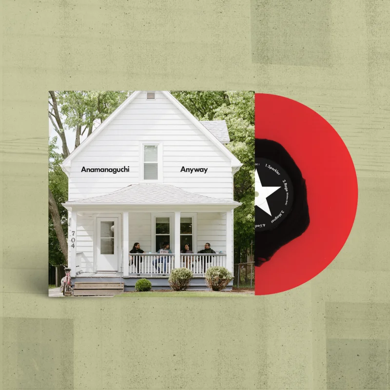 ANAMANAGUCHI - Anyway - LP - 'Black in Red' Colour Vinyl