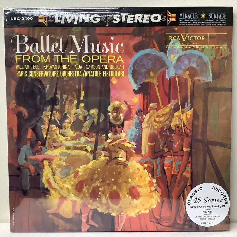 Anatole Fistoulari/Various Composers - Ballet Music from the Opera - Classic Records 45RPM 1-Sided 4x LP