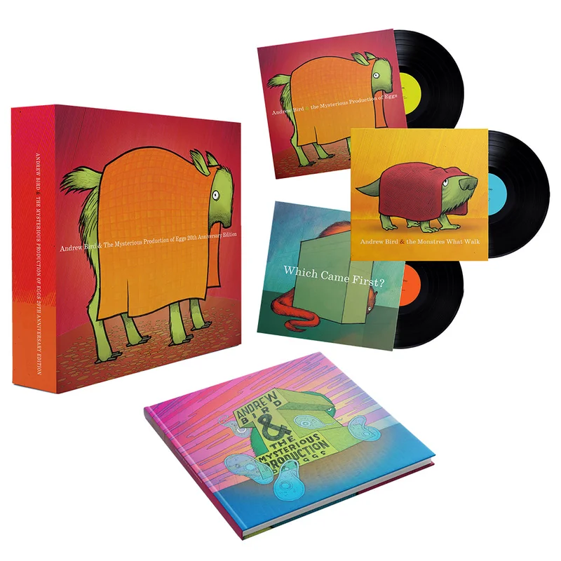 ANDREW BIRD - The Mysterious Production Of Eggs (20th Anniversary Edition) - 3LP - Deluxe Vinyl Box Set [FEB 27]