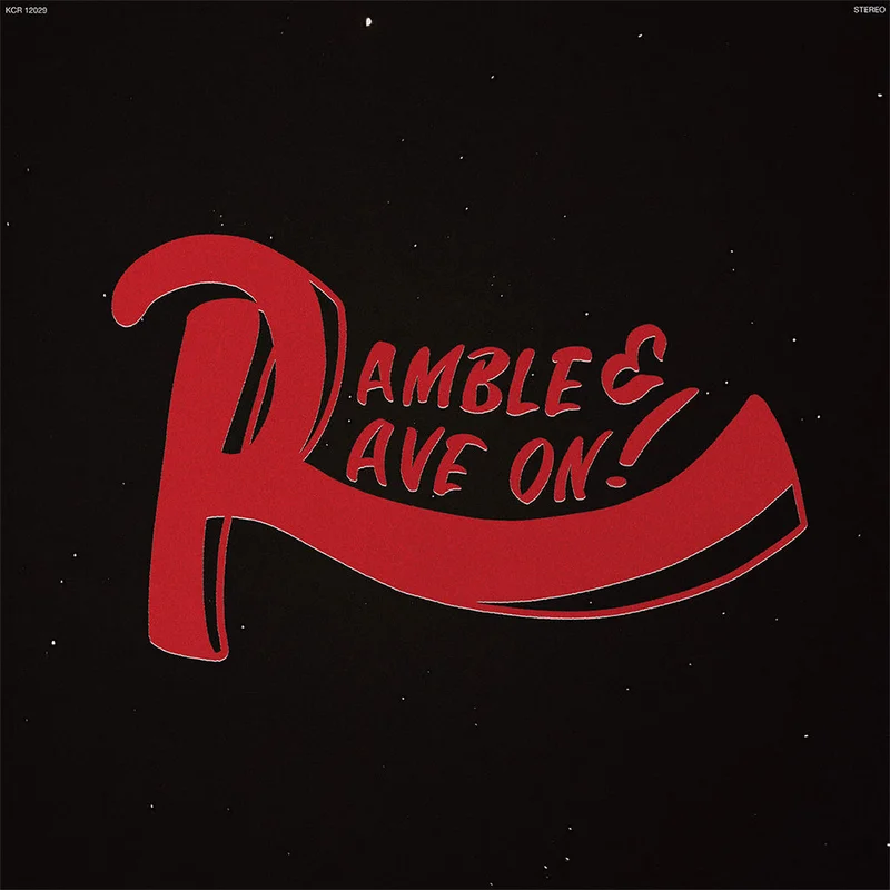 ANDREW GABBARD - Ramble & Rave On! - LP - Clear with Black Swirl Vinyl