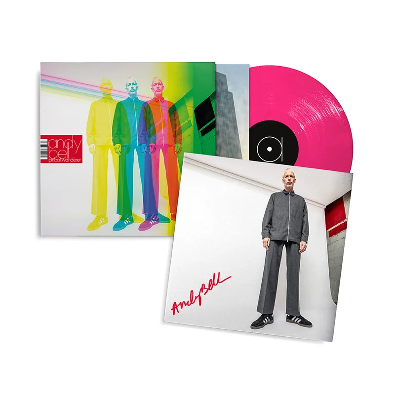 ANDY BELL - Pinball Wanderer (w/ SIGNED Print) - LP - Magenta Colour Vinyl [MAR 28]
