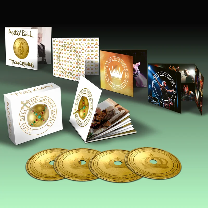 ANDY BELL - The Crown Jewels - 4CD Box Set