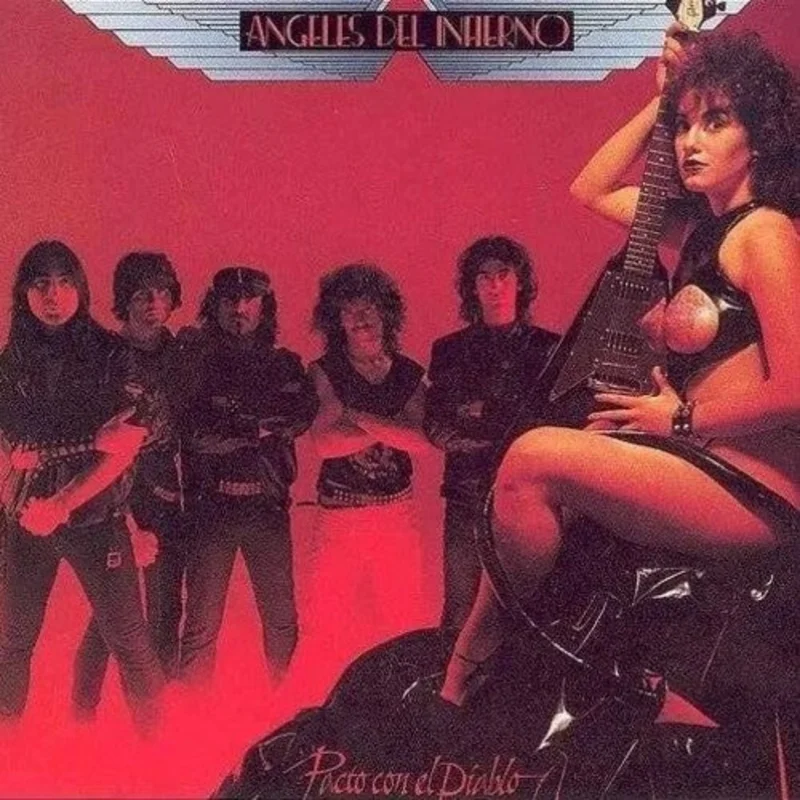 Angeles Del Infierno - Pacto Con El Diablo - LP