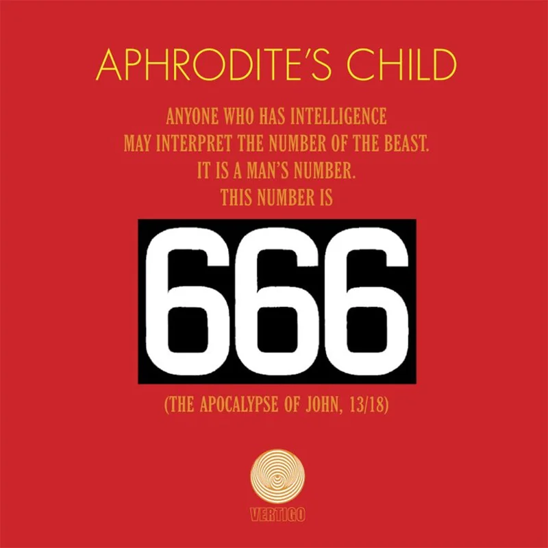 APHRODITES CHILD - 666 (The Apocalypse Of John, 13/18) [Remastered] - 2LP - Black Vinyl [NOV 8]