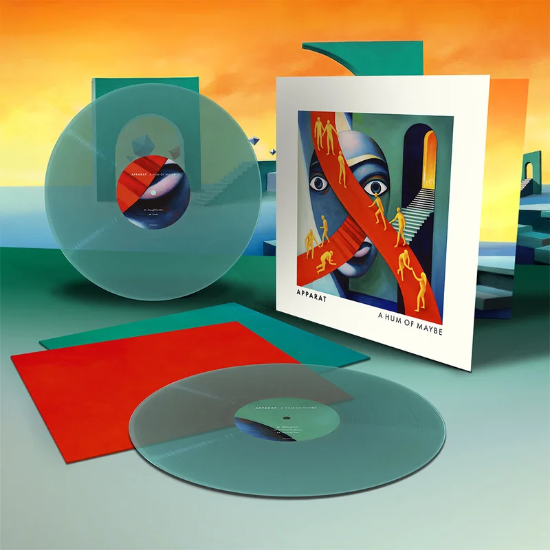 APPARAT - A Hum Of Maybe - 2LP - Turquoise Colour Vinyl [FEB 20]