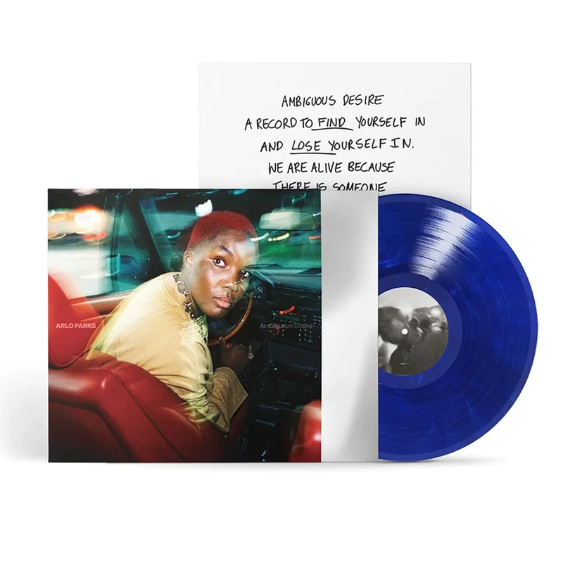 ARLO PARKS - Ambiguous Desire (w/ fold-out poster & insert) - LP - 'Marble Blue' Coloured Vinyl [APR 3]