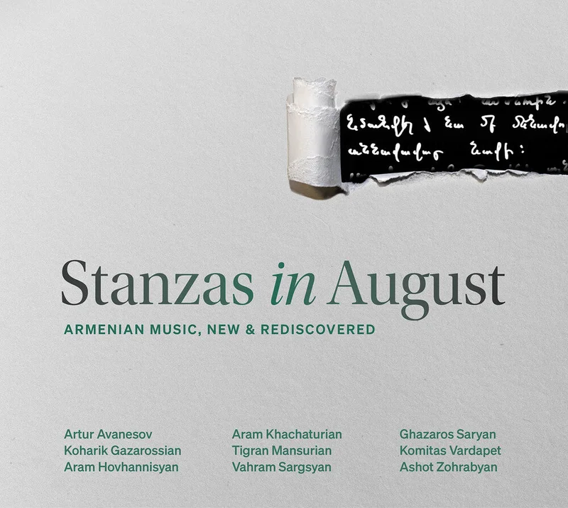 Artur Avanesov - Stanzas In August - Armenian Music New & Redisco [CD]