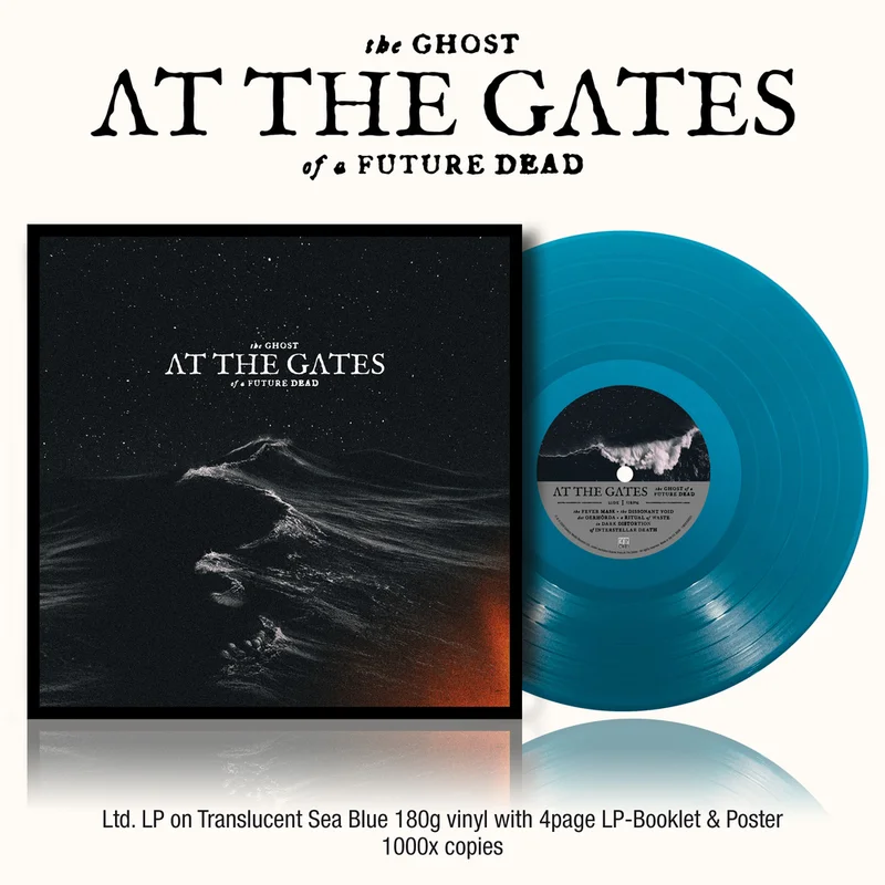 At The Gates - The Ghost of a Future Dead [Transparent Sea Blue]