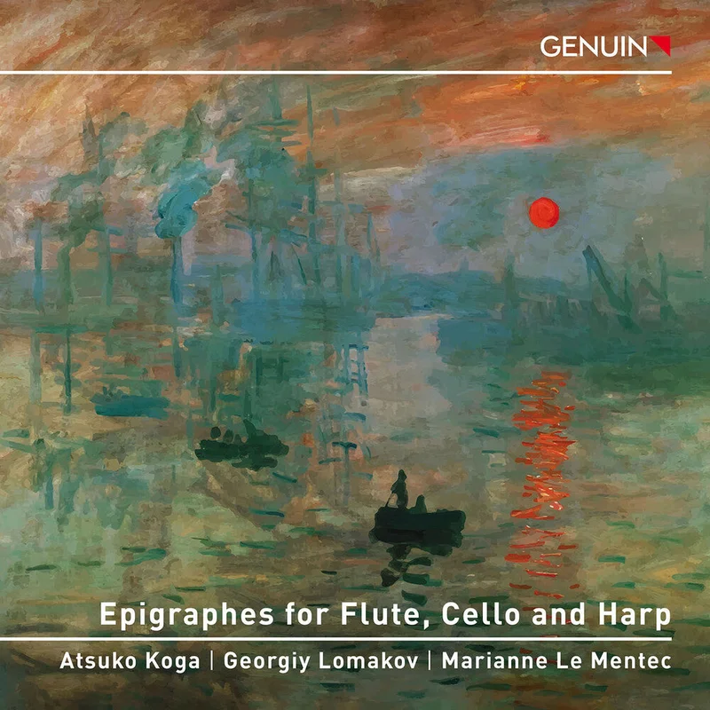Atsuko Koga - Epigraphes For Flute Vc & Harp [CD]
