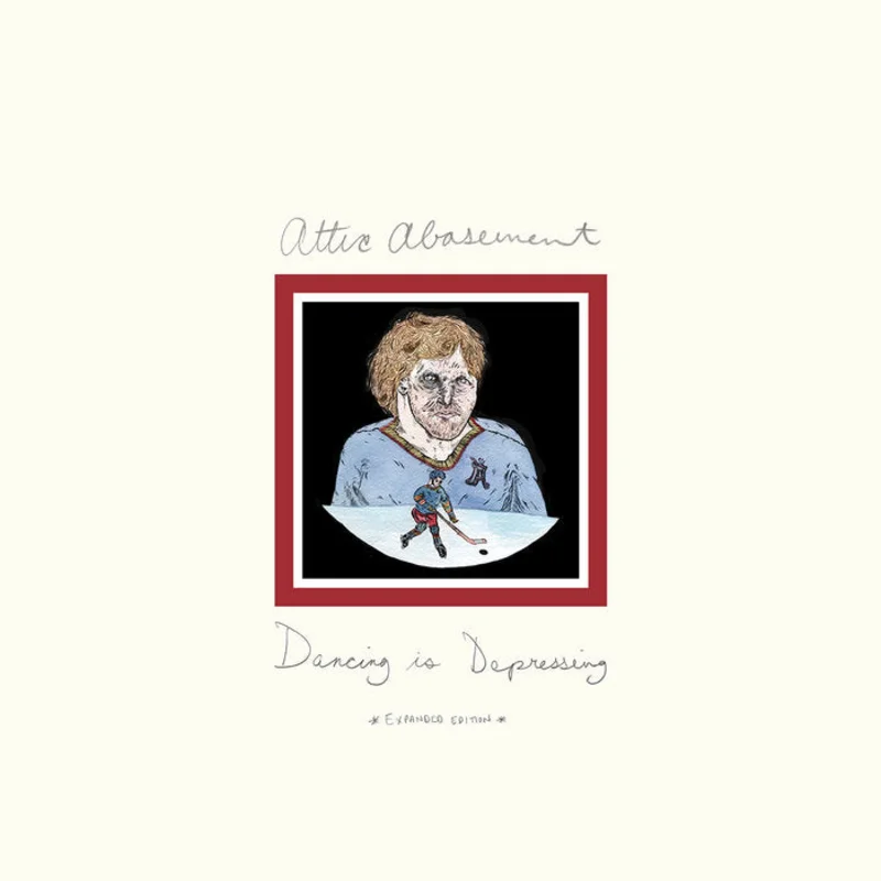 Attic Abasement - Dancing Is Depressing (Red & Bone Splatter Vinyl)