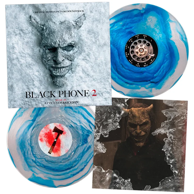ATTICUS DERRICKSON - The Black Phone 2 (Original Soundtrack) - 2LP - 'Snow & Ice' Colour Vinyl [MAR 27]