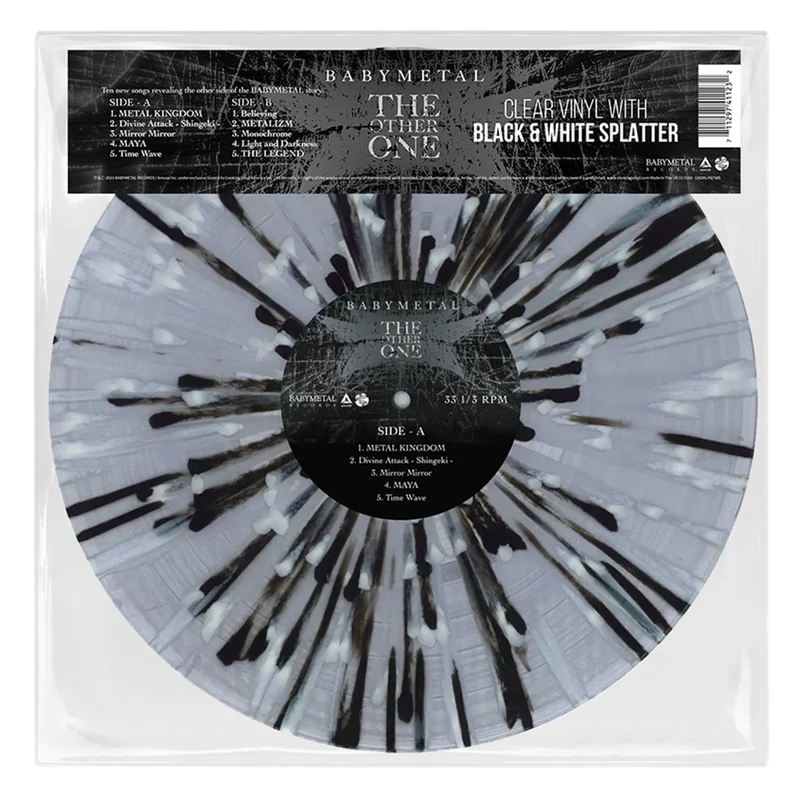 BABYMETAL - The Other One (Repress) - LP - Clear w/ Black & White Splatter Vinyl