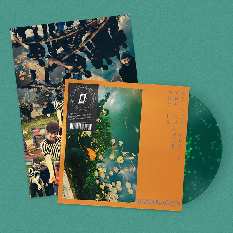 BANANAGUN - Why Is the Colour Of The Sky? - LP - Vinyl - Dinked Edition #310 [NOV 8]
