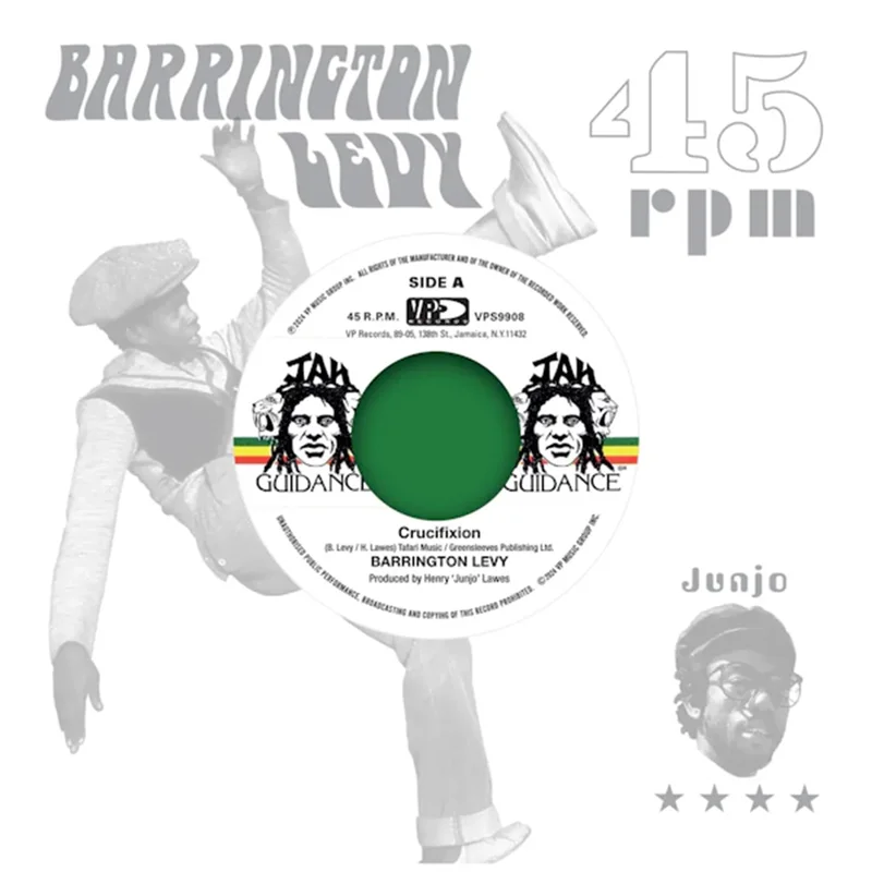 BARRINGTON LEVY / RANKING JOE - Crucifixion / River Jordan (Reissue) - 7'' - Vinyl