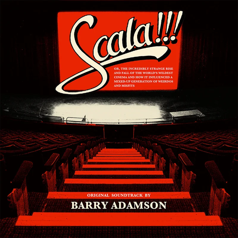 BARRY ADAMSON - SCALA!!! (Original Soundtrack) - LP - Blood Red Vinyl [JAN 16]