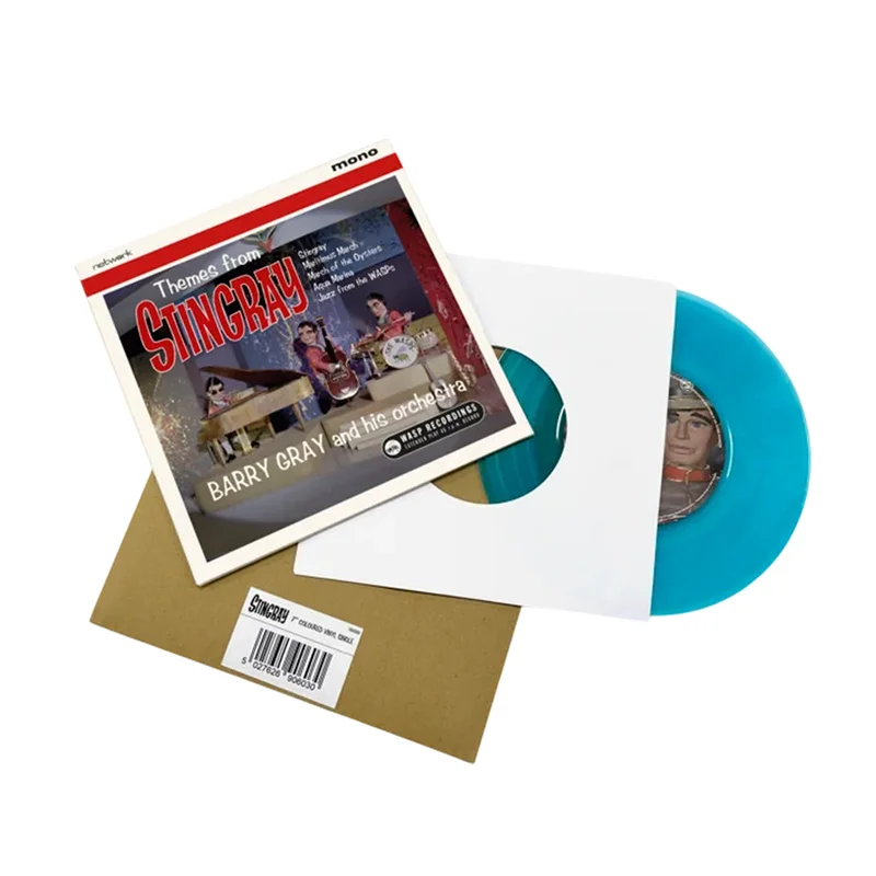 BARRY GRAY & HIS ORCHESTRA - Themes From Stingray - 7'' EP - Aquamarine Coloured Vinyl [FEB 27]