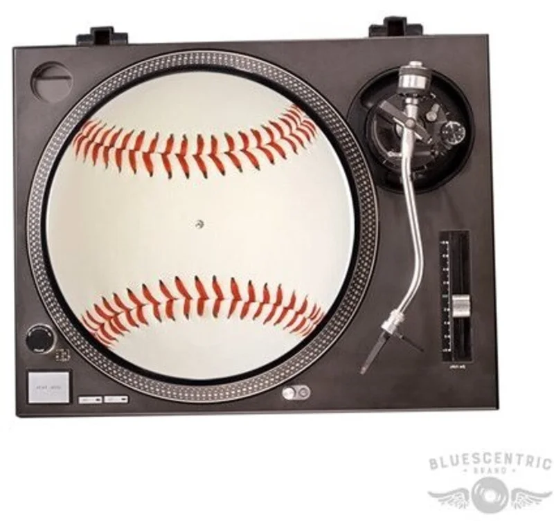 Baseball Graphic Turntable Slip Mat - Baseball Graphic Turntable Slip Mat [Vinyl Accessories]