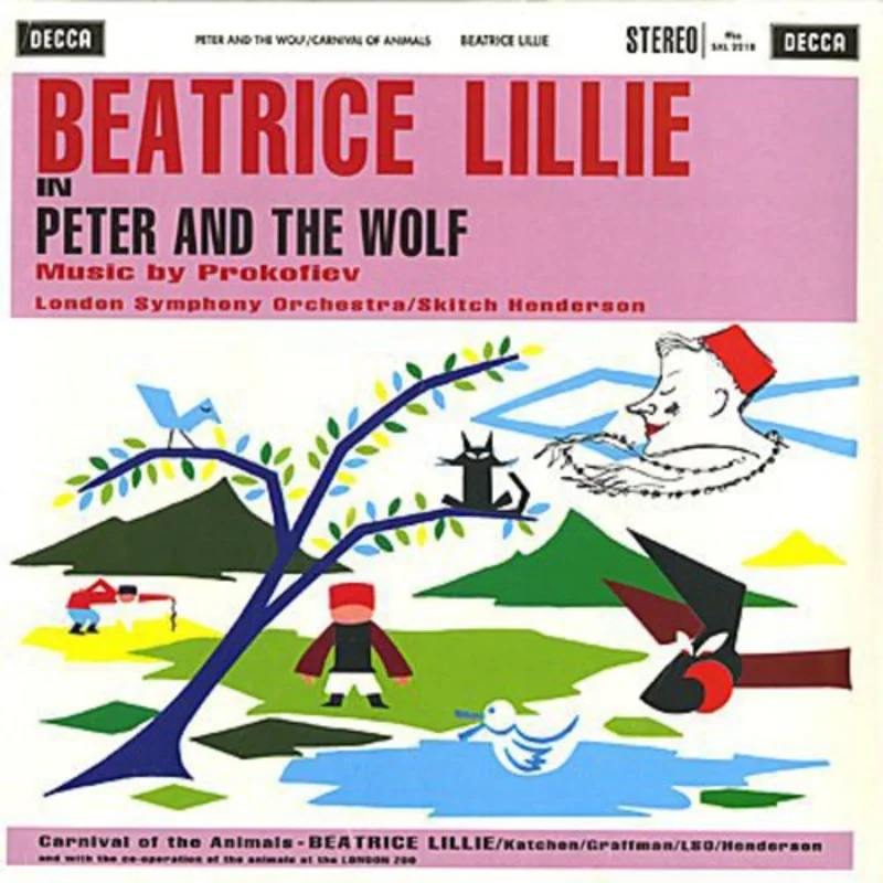 Beatrice Lillie - Prokofiev / Saint-Sans Peter And The Wolf / Carnival Of The Animals - Speakers Corner LP