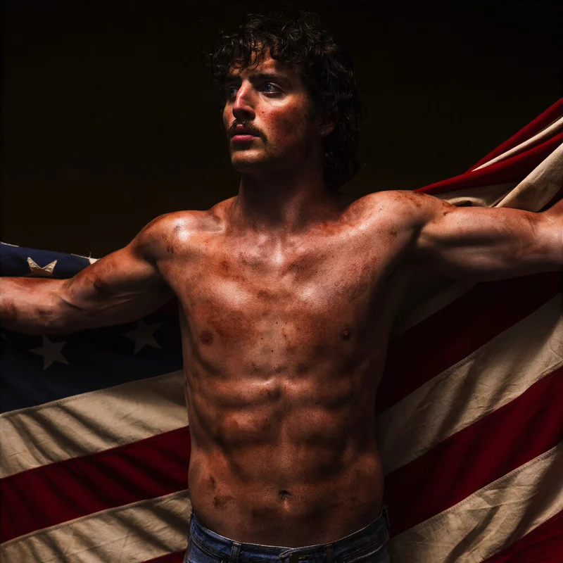 Benson Boone - American Heart [Red, White, and Blue Marble LP]