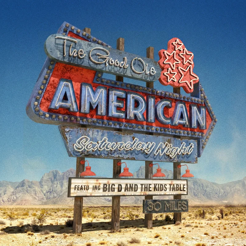 Big D And The Kids Table - The Good Ole American Saturday Night (Indie Exclusive, Cotton Candy Splash Vinyl) (Vinyl LP) PRE-ORDER