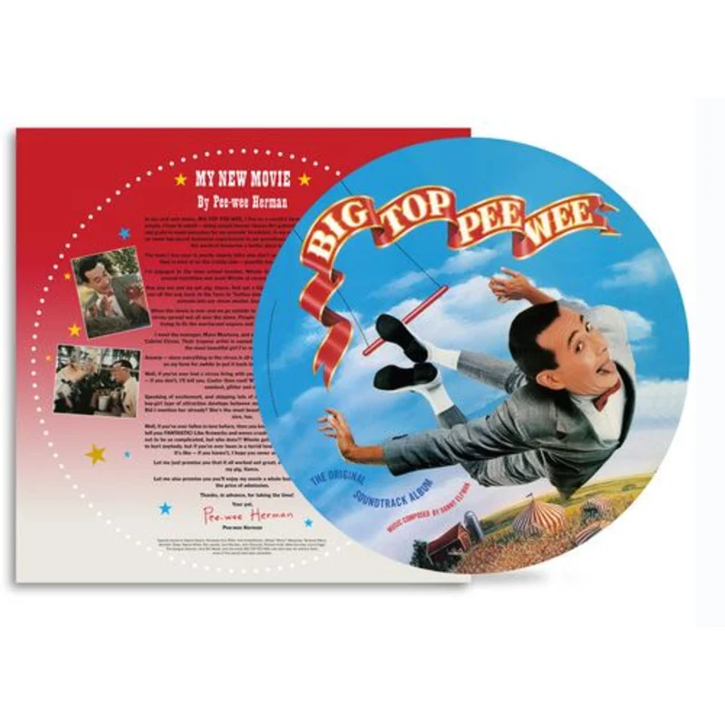 Big Top Pee-Wee (The Original Soundtrack Album) - Danny Elfman - RSD Picture Disc LP