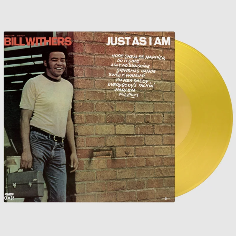 BILL WITHERS - Just As I Am (Reissue) - LP - Deluxe 180g Translucent Yellow Colour Vinyl [FEB 6]