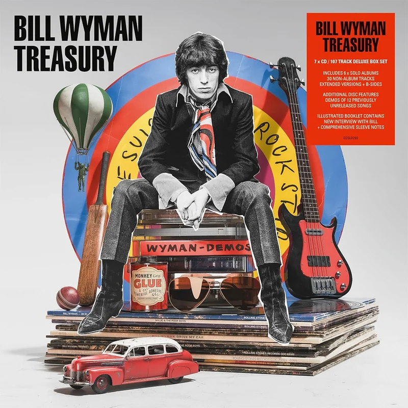 BILL WYMAN - Treasury - 7CD - Deluxe Box Set