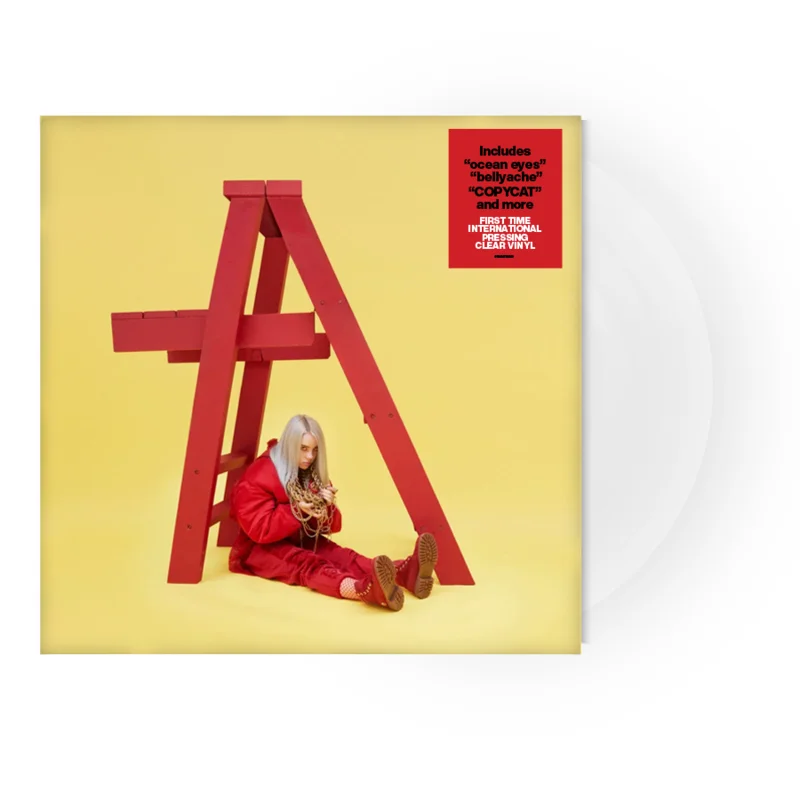 Billie Eilish  dont smile at me [first INTL pressing in clear] Ltd Edition