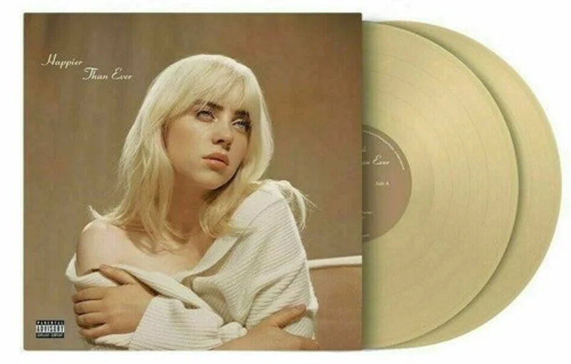 Billie Eilish - Happier Than Ever (Limited Edition) (Golden Yellow Vinyl) [Import]