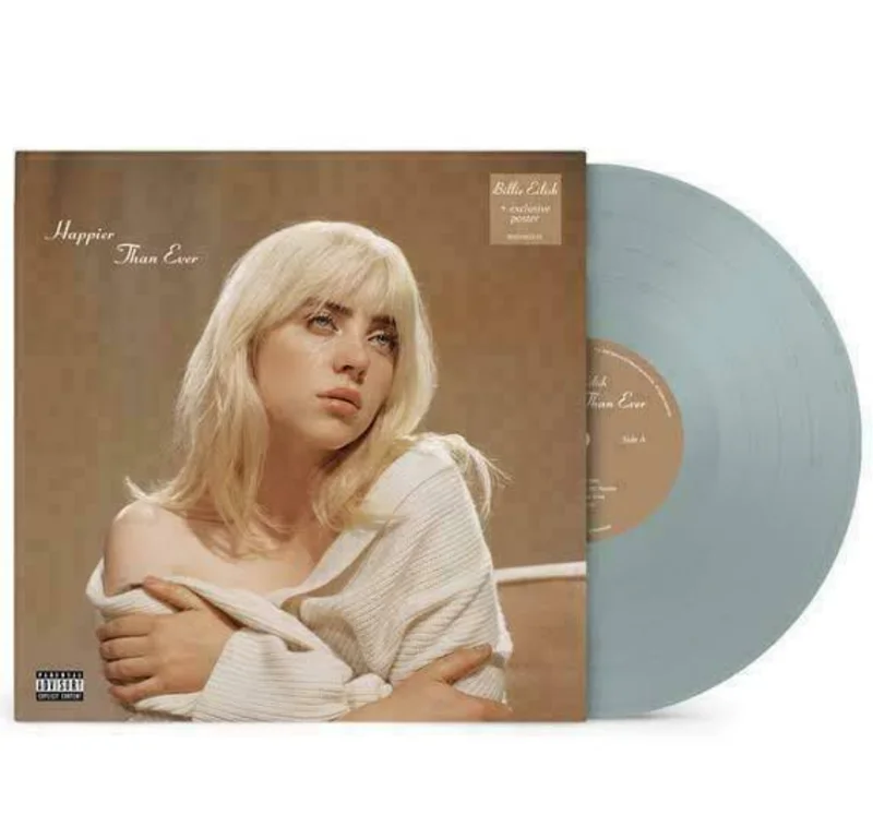 Billie Eilish  Happier Than Ever [PALE BLUE VINYL]
