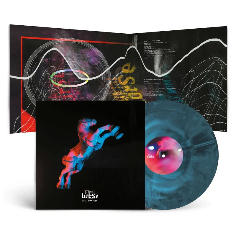 BILLY NOMATES - Metalhorse - LP - 'Blue Galaxy' Vinyl