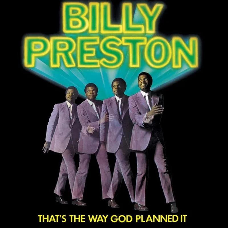 Billy Preston - That's The Way God Planned It - Dark Horse LP